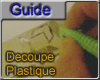 Decoupe logo plastique