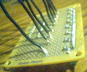 Assembly: LED wires + cathode strip
