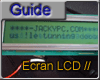 ECRAN LCD SUR PORT //
